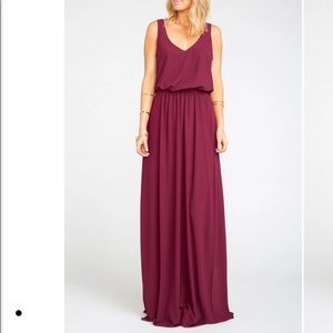 Show Me Your Mumu burgundy bridesmaids dress XL 💐